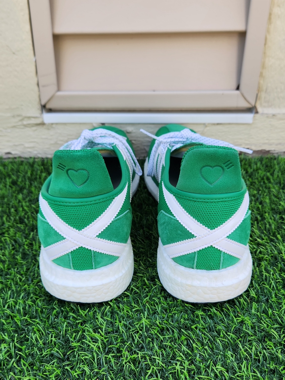 Adidas Human Made x Tokio Solar HM Green FZ0550 Men’s Size 12 - Picture 3 of 6